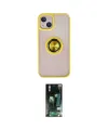 ieg™ iPhone 13 Kılıf Yörünge Çizgi - Şeffaf 360 Full Body Arka Koruyucu
