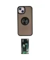 ieg™ iPhone 13 Kılıf Yörünge Çizgi - Şeffaf 360 Full Body Arka Koruyucu