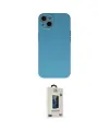 ieg™ iPhone 13 Mini Kılıf Ahenk Serisi - Siyah Bilvis Hayalet Cam Ekran Koruyucu