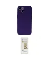 ieg™ iPhone 13 Mini Kılıf Ahenk Serisi - Siyah Mat Seramik Nano Ekran Koruyucu