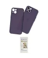 ieg™ iPhone 13 Mini Kılıf Atlas Minimal Prime - Siyah Mat Seramik Nano Ekran Koruyucu