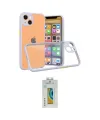 ieg™ iPhone 13 Mini Kılıf Nova Asil Özel Seri - Siyah Polymer Nano Ekran Koruyucu