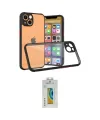 ieg™ iPhone 13 Mini Kılıf Nova Asil Özel Seri - Siyah Polymer Nano Ekran Koruyucu