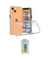 ieg™ iPhone 13 Mini Kılıf Nova Asil Özel Seri - Siyah Polymer Nano Ekran Koruyucu