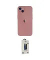 ieg™ iPhone 13 Mini Kılıf Yadigar Yansıma Serisi - Siyah Bilvis Hayalet Cam Ekran Koruyucu