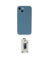 ieg™ iPhone 13 Mini Kılıf Zirve Modern Özel Seri - Siyah Bilvis Hayalet Cam Ekran Koruyucu