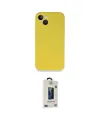 ieg™ iPhone 13 Mini Kılıf Zirve Modern Özel Seri - Siyah Bilvis Hayalet Cam Ekran Koruyucu