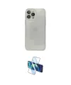 ieg™ iPhone 13 Pro Kılıf Ahenk Doku - Siyah 3D Antistatik Seramik Nano Ekran Koruyucu