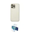 ieg™ iPhone 13 Pro Kılıf Ahenk Işık - Siyah 3D Antistatik Seramik Nano Ekran Koruyucu