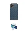 ieg™ iPhone 13 Pro Kılıf Ahenk Işık - Siyah 3D Antistatik Seramik Nano Ekran Koruyucu