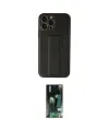 ieg™ iPhone 13 Pro Kılıf Akış Doku - Şeffaf 360 Full Body Arka Koruyucu