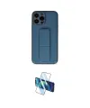 ieg™ iPhone 13 Pro Kılıf Akış Doku - Siyah 3D Antistatik Seramik Nano Ekran Koruyucu