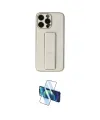 ieg™ iPhone 13 Pro Kılıf Akış Doku - Siyah 3D Antistatik Seramik Nano Ekran Koruyucu