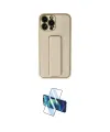 ieg™ iPhone 13 Pro Kılıf Akış Doku - Siyah 3D Antistatik Seramik Nano Ekran Koruyucu