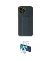ieg™ iPhone 13 Pro Kılıf Akış Doku - Siyah 3D Antistatik Seramik Nano Ekran Koruyucu