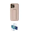 ieg™ iPhone 13 Pro Kılıf Akış Doku - Siyah 3D Antistatik Seramik Nano Ekran Koruyucu