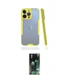 ieg™ iPhone 13 Pro Kılıf Atlas Asil Serisi - Şeffaf 360 Full Body Arka Koruyucu