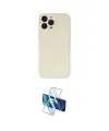 ieg™ iPhone 13 Pro Kılıf Atlas Minimal Prime - Siyah 3D Antistatik Seramik Nano Ekran Koruyucu