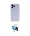 ieg™ iPhone 13 Pro Kılıf Atlas Minimal Prime - Siyah 3D Antistatik Seramik Nano Ekran Koruyucu