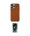 ieg™ iPhone 13 Pro Kılıf Çekirdek Çizgi - Şeffaf 360 Full Body Arka Koruyucu