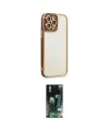 ieg™ iPhone 13 Pro Kılıf Çekirdek Klasik Serisi - Şeffaf 360 Full Body Arka Koruyucu