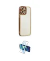 ieg™ iPhone 13 Pro Kılıf Çekirdek Klasik Serisi - Siyah 3D Antistatik Seramik Nano Ekran Koruyucu