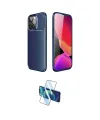 ieg™ iPhone 13 Pro Kılıf Eksen Form Prime - Siyah 3D Antistatik Seramik Nano Ekran Koruyucu