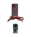 ieg™ iPhone 13 Pro Kılıf Eksen Özel Seri - Şeffaf 360 Full Body Arka Koruyucu