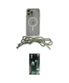 ieg™ iPhone 13 Pro Kılıf Eksen Özel Seri - Şeffaf 360 Full Body Arka Koruyucu