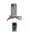 ieg™ iPhone 13 Pro Kılıf Eksen Özel Seri - Şeffaf 360 Full Body Arka Koruyucu