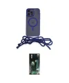 ieg™ iPhone 13 Pro Kılıf Eksen Özel Seri - Şeffaf 360 Full Body Arka Koruyucu
