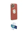 ieg™ iPhone 13 Pro Kılıf İz Form Serisi - Siyah 3D Antistatik Seramik Nano Ekran Koruyucu