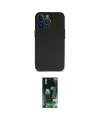 ieg™ iPhone 13 Pro Kılıf Kozmos Yansıma Özel Seri - Şeffaf 360 Full Body Arka Koruyucu