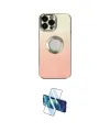 ieg™ iPhone 13 Pro Kılıf Kutup Yansıma Özel Seri - Siyah 3D Antistatik Seramik Nano Ekran Koruyucu