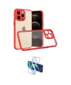ieg™ iPhone 13 Pro Kılıf Nova Asil Özel Seri - Siyah 3D Antistatik Seramik Nano Ekran Koruyucu
