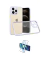 ieg™ iPhone 13 Pro Kılıf Nova Asil Özel Seri - Siyah 3D Antistatik Seramik Nano Ekran Koruyucu
