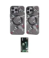 ieg™ iPhone 13 Pro Kılıf Nova Doku Koleksiyonu - Şeffaf 360 Full Body Arka Koruyucu