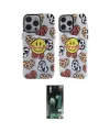 ieg™ iPhone 13 Pro Kılıf Nova Doku Koleksiyonu - Şeffaf 360 Full Body Arka Koruyucu