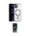ieg™ iPhone 13 Pro Kılıf Nova Işık Özel Seri - Şeffaf 360 Full Body Arka Koruyucu