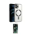 ieg™ iPhone 13 Pro Kılıf Nova Işık Özel Seri - Şeffaf 360 Full Body Arka Koruyucu