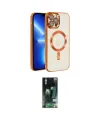 ieg™ iPhone 13 Pro Kılıf Nova Işık Özel Seri - Şeffaf 360 Full Body Arka Koruyucu