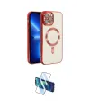 ieg™ iPhone 13 Pro Kılıf Nova Işık Özel Seri - Siyah 3D Antistatik Seramik Nano Ekran Koruyucu