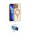 ieg™ iPhone 13 Pro Kılıf Nova Işık Özel Seri - Siyah 3D Antistatik Seramik Nano Ekran Koruyucu