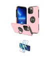 ieg™ iPhone 13 Pro Kılıf Odak Form Prime - Siyah 3D Antistatik Seramik Nano Ekran Koruyucu