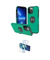 ieg™ iPhone 13 Pro Kılıf Odak Form Prime - Siyah 3D Antistatik Seramik Nano Ekran Koruyucu