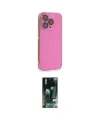 ieg™ iPhone 13 Pro Kılıf Siluet Minimal Özel Seri - Şeffaf 360 Full Body Arka Koruyucu