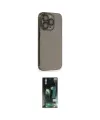 ieg™ iPhone 13 Pro Kılıf Siluet Minimal Özel Seri - Şeffaf 360 Full Body Arka Koruyucu