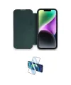 ieg™ iPhone 13 Pro Kılıf Siluet Minimal Serisi - Siyah 3D Antistatik Seramik Nano Ekran Koruyucu