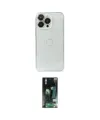 ieg™ iPhone 13 Pro Kılıf Ufuk Minimal Özel Seri - Şeffaf 360 Full Body Arka Koruyucu