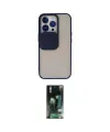 ieg™ iPhone 13 Pro Kılıf Vadi Çizgi - Şeffaf 360 Full Body Arka Koruyucu